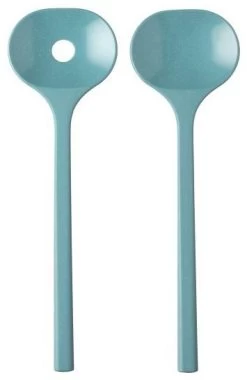 Mepal Couverts à Salade Bloom En 2 Parties -Cmping En Plein Air mepal saladebestek bloom 2 delig pebble green 2