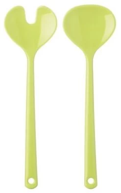 Mepal Couverts à Salade Synthesis 2 Parties -Cmping En Plein Air mepal saladebestek synthesis 2 delig latin lime 10