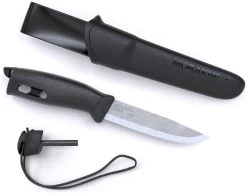 Morakniv Companion Spark Black -Cmping En Plein Air morakniv companion spark black 0 1