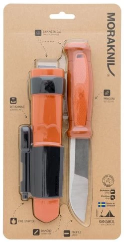 Morakniv Kansbol Surival Kit Burnt Orange -Cmping En Plein Air morakniv kansbol surival kit burnt orange 1