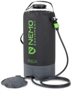 Nemo Helio LX Pressure Shower Black-Apple Green -Cmping En Plein Air nemo helio lx pressure shower black apple green 0 1
