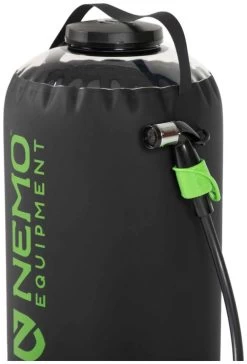 Nemo Helio LX Pressure Shower Black-Apple Green -Cmping En Plein Air nemo helio lx pressure shower black apple green 3