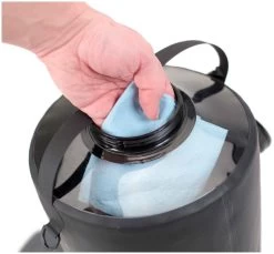 Nemo Helio LX Pressure Shower Black-Apple Green -Cmping En Plein Air nemo helio lx pressure shower black apple green 6