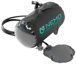 Nemo Helio Pressure Shower Black-Dark Verglas