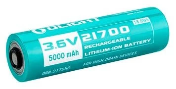 Olight 21700 5000 MAh Accu Pour Seeker 2 Pro 3 Olight 21700 5000 MAh Accu Pour Seeker 2 Pro