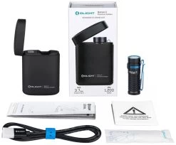 Olight Baton 3 Premium Kit Black -Cmping En Plein Air olight baton 3 premium kit black 0 1