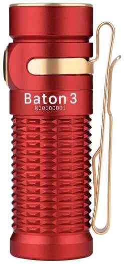 Olight Baton 3 Premium Kit Red -Cmping En Plein Air olight baton 3 premium kit red 5