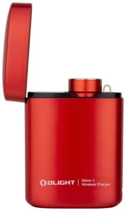 Olight Baton 3 Premium Kit Red -Cmping En Plein Air olight baton 3 premium kit red 8