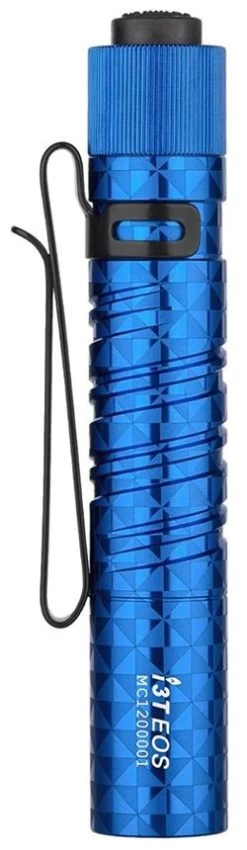 Olight I3T EOS Pinwheel Blue Limited Edition Blauw -Cmping En Plein Air olight i3t eos pinwheel blue limited edition blauw 1