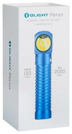 Olight Perun Blue Limited Edition Blue -Cmping En Plein Air olight perun blue limited edition blue 6