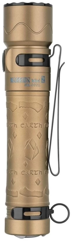 Olight Warrior Mini 2 Titanium Earth Limited Edition -Cmping En Plein Air olight warrior mini 2 titanium earth limited edition 4