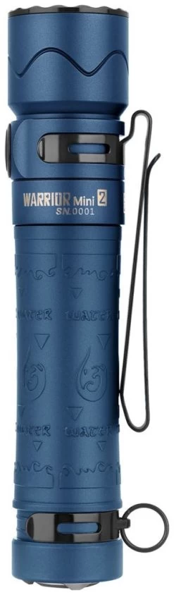 Olight Warrior Mini 2 Titanium Water Limited Edition -Cmping En Plein Air olight warrior mini 2 titanium water limited edition 4