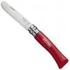 Opinel Couteau De Poche N°07 Mon Premier Junior Red