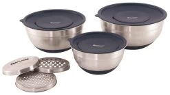 Outwell Chef Bowl Set Avec Lids & Graters Silver 9 Outwell Chef Bowl Set Avec Lids & Graters Silver -Cmping En Plein Air outwell chef bowl set with lids graters silver 0 1