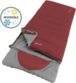 Outwell Contour Lux 7 Outwell Contour Lux -Cmping En Plein Air outwell contour lux red left zip red 0