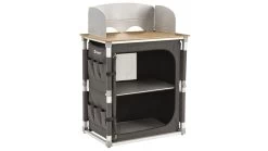 Outwell Padres Kitchen Table W/Bamboo Table Top Shadow Grey -Cmping En Plein Air outwell padres kitchen table w bamboo table top shadow grey 0 1