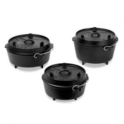 Petromax Dutch Oven FT9 Avec Legs 7.5 L -Cmping En Plein Air petromax dutch oven ft9 with legs 2