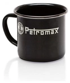 Petromax Emaille Mug -Cmping En Plein Air petromax emaille mug black 1 1