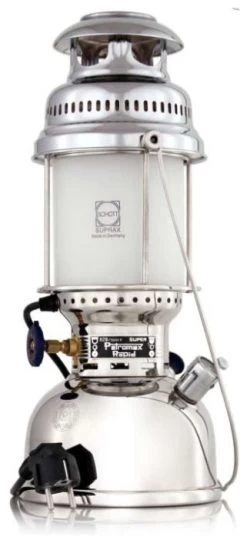 Petromax Hk500 Electro Table Lamp -Cmping En Plein Air petromax hk500 electro table lamp chrome chrome 0