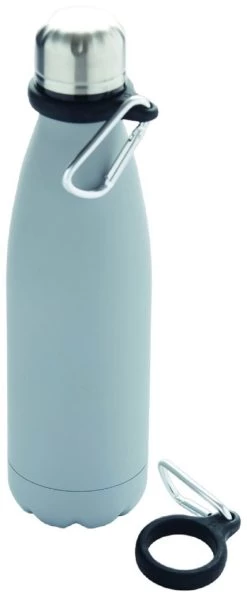 Point-Virgule Mousqueton Avec Silicone Titulaire Pour Drinkfles Zwart -Cmping En Plein Air point virgule karabijnhaak met silicone houder voor drinkfles zwart 1