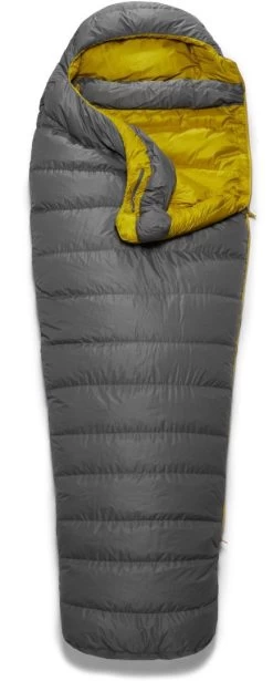 RAB Ascent Pro 400 Regular -Cmping En Plein Air rab ascent pro 400 regular granite left zip granite 1