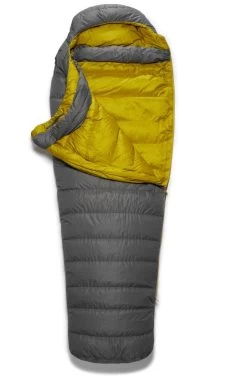 RAB Ascent Pro 400 Regular -Cmping En Plein Air rab ascent pro 400 regular granite left zip granite 2