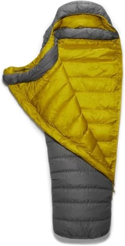 RAB Ascent Pro 400 Regular -Cmping En Plein Air rab ascent pro 400 regular granite left zip granite 3