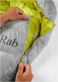 RAB Mythic 200 -Cmping En Plein Air rab mythic 200 cloud left zip cloud 8