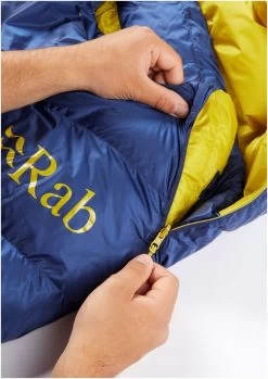 RAB Neutrino 600 Long -Cmping En Plein Air rab neutrino 600 long nightfall blue left zip nightfall blue 8
