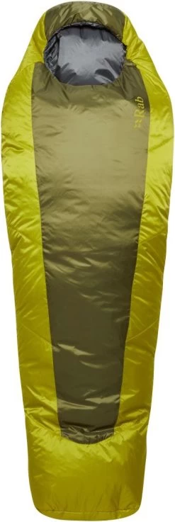 RAB Solar Eco 0 Regular -Cmping En Plein Air rab solar eco 0 regular chlorite green left zip chlorite green 0 1