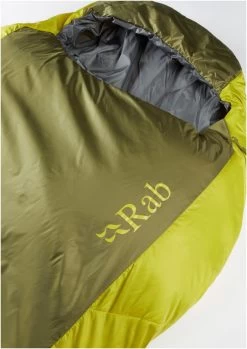 RAB Solar Eco 0 Regular -Cmping En Plein Air rab solar eco 0 regular chlorite green left zip chlorite green 5