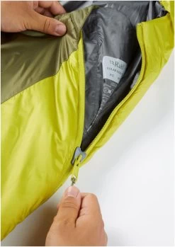 RAB Solar Eco 0 Regular -Cmping En Plein Air rab solar eco 0 regular chlorite green left zip chlorite green 8