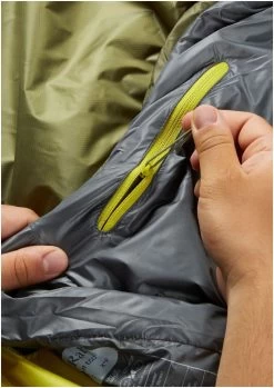 RAB Solar Eco 0 Regular -Cmping En Plein Air rab solar eco 0 regular chlorite green left zip chlorite green 9