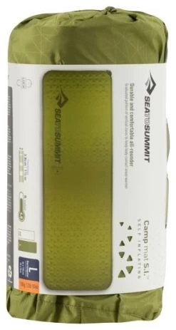 Sea To Summit Camp Mat Self Inflating Rectangular Large Olive -Cmping En Plein Air sea to summit camp mat self inflating rectangular large olive 2