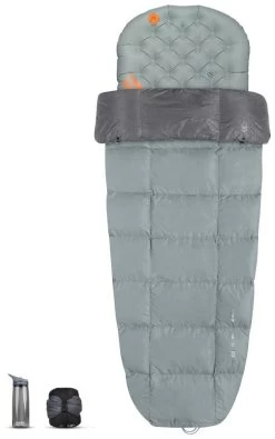Sea To Summit Cinder CdII 750+ Loft Down Quilt Long 11 Sea To Summit Cinder CdII 750+ Loft Down Quilt Long -Cmping En Plein Air sea to summit cinder cdii 750 loft down quilt long grey 1 1