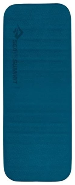 Sea To Summit Comfort Deluxe S.I. Mat Regular Wide Byron Blue -Cmping En Plein Air sea to summit comfort deluxe s i mat rectangular regular byron blue 0 1