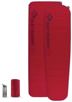 Sea To Summit Comfort Plus ASC Insulated Mat Regular -Cmping En Plein Air sea to summit comfort plus asc insulated mat regular red 1