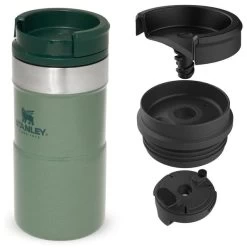 Stanley The NeverLeak Travel Mug 0,25 L 11 Stanley The NeverLeak Travel Mug 0,25 L -Cmping En Plein Air stanley the neverleak travel mug 0 25 l hammertone green 250 ml hammertone green 1 2