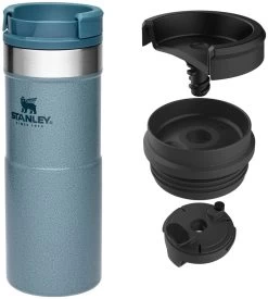 Stanley The NeverLeak Travel Mug 0,35 L -Cmping En Plein Air stanley the neverleak travel mug 0 35 l hammertone ice 0 35l hammertone ice 1