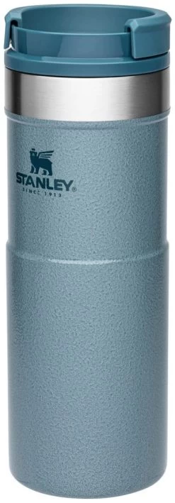 Stanley The NeverLeak Travel Mug 0,47L -Cmping En Plein Air stanley the neverleak travel mug 0 47l hammertone ice 470 ml hammertone ice 0