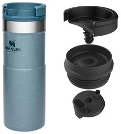 Stanley The NeverLeak Travel Mug 0,47L -Cmping En Plein Air stanley the neverleak travel mug 0 47l hammertone ice 470 ml hammertone ice 1