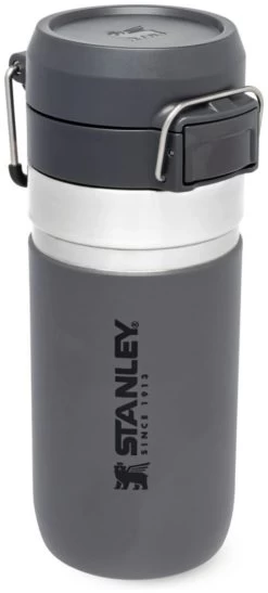 Stanley The Quick Flip Water Bottle 0,47 L -Cmping En Plein Air stanley the quick flip water bottle 0 47l charcoal 0 1