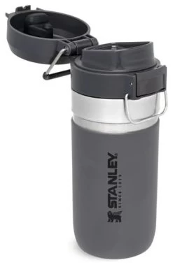 Stanley The Quick Flip Water Bottle 0,47 L -Cmping En Plein Air stanley the quick flip water bottle 0 47l charcoal 4 1