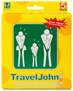 TravelJohn Braakzakjes 5 Pièces -Cmping En Plein Air traveljohn braakzakjes 5 stuks 0 1 1