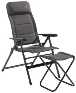 Travellife Lago Chaise Comfort 20 Travellife Lago Chaise Comfort -Cmping En Plein Air travellife lago stoel comfort stormy grey 4 1