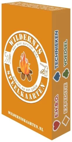 Wilderniskaarten Wilderniskaarten Set Cartes à Jouer -Cmping En Plein Air wilderniskaarten set speelkaarten 0 1