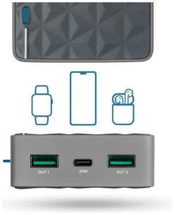 Xtorm Power Bank Pocket 20000 FS304 -Cmping En Plein Air xtorm power bank pocket 20000 fs304 1